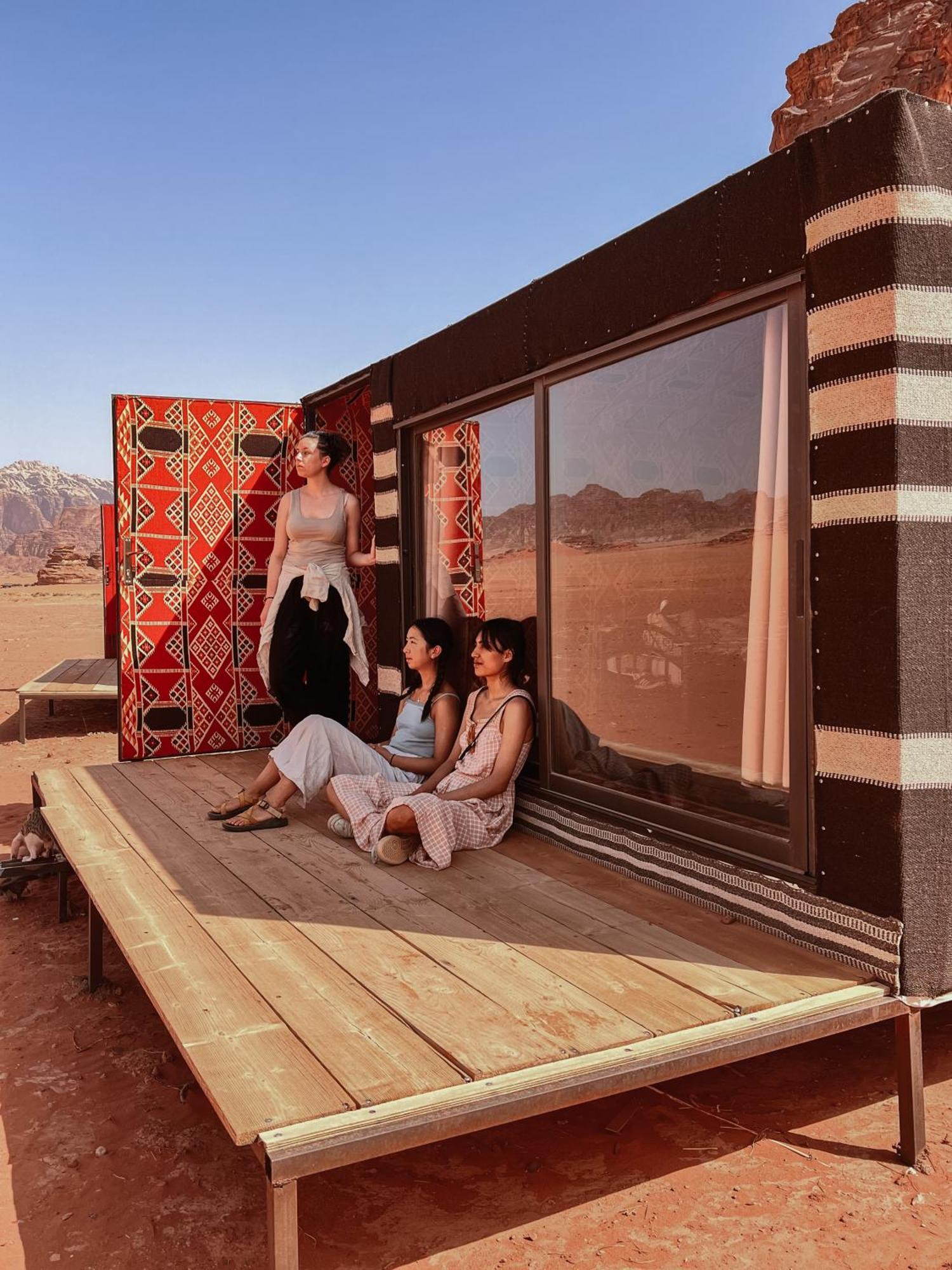 Desert Bird Camp Wadi Rum Buitenkant foto