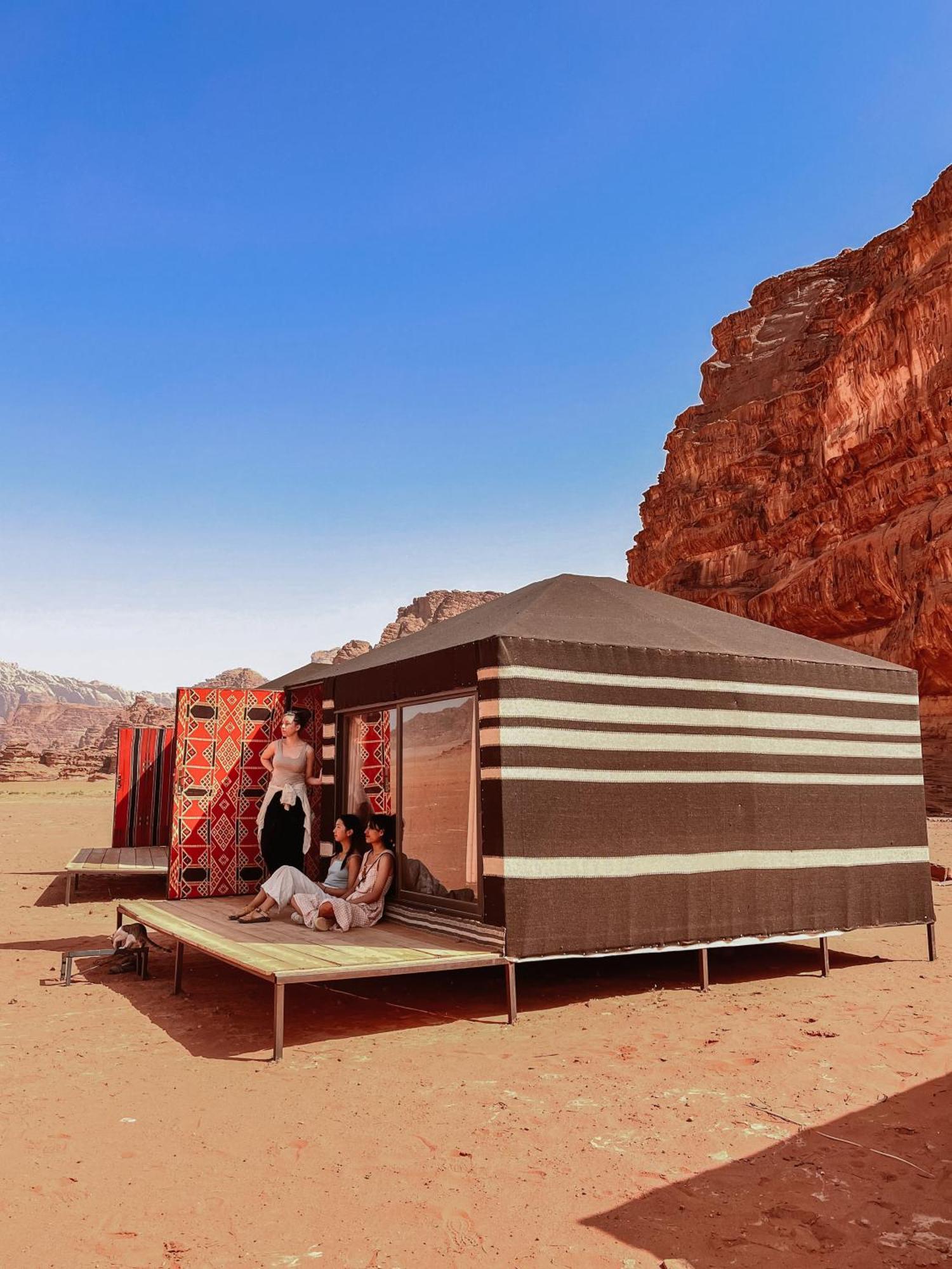 Desert Bird Camp Wadi Rum Buitenkant foto